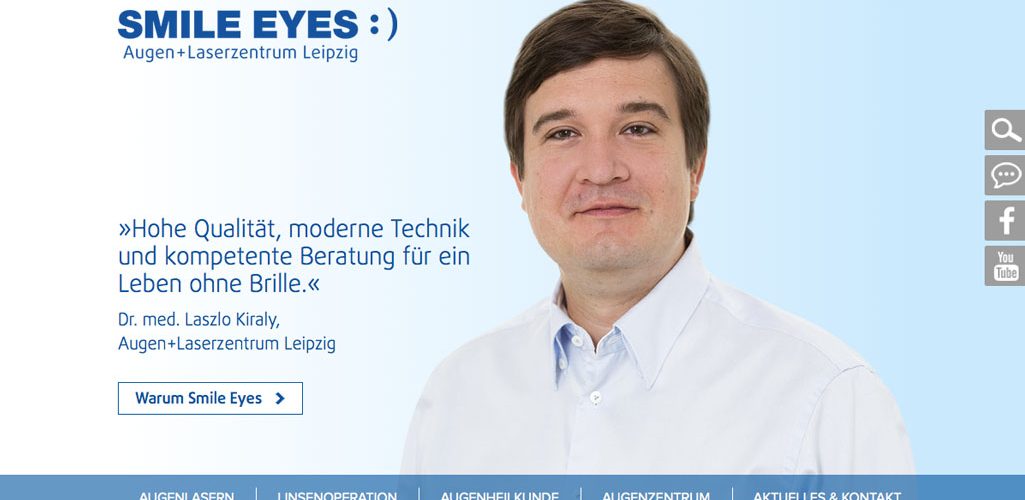 Dr. med. Laszlo Kiraly vom Smile Eyes Augen + Laserzentrum in Leipzig