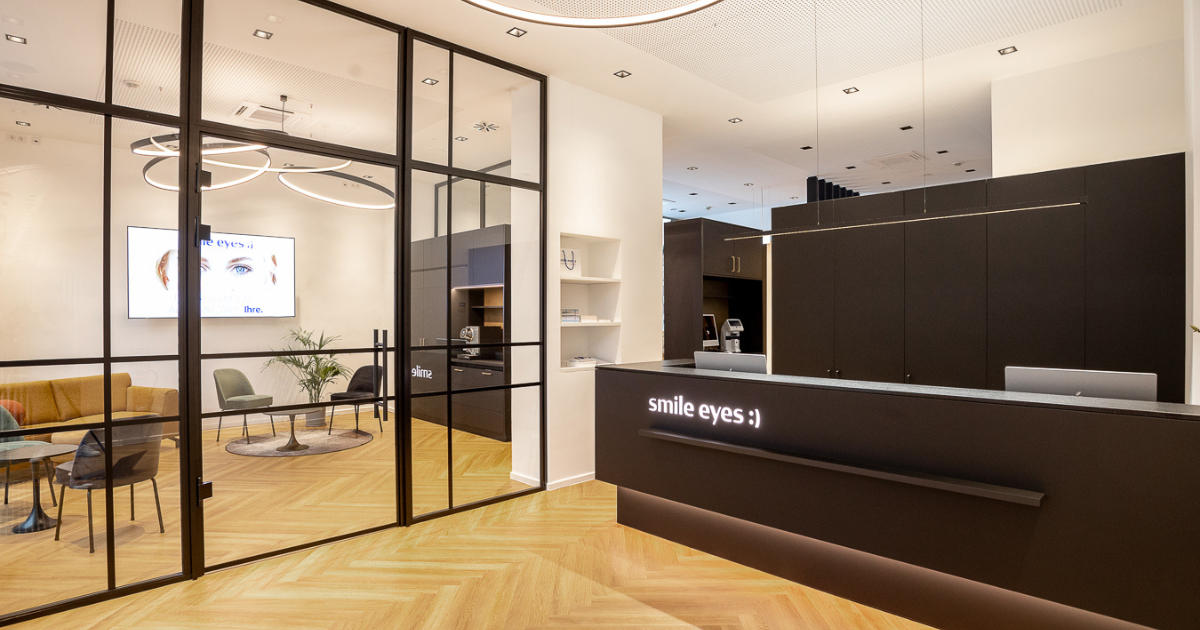 Moderne Räumlichkeiten bei Smile Eyes Köln