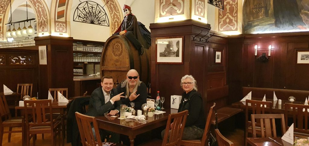 Scorpions Gründer zu Besuch in Leipzig